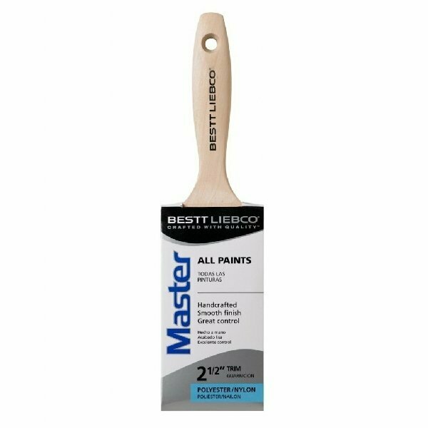 Bestt Liebco Best Liebco 2.5 in. Master Tapered Poly Blend Trim Brush 552565400